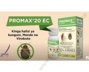 Promax 20 EC insecticide for bedbugs, ants, cockroaches, mites, lice, fleas, tick