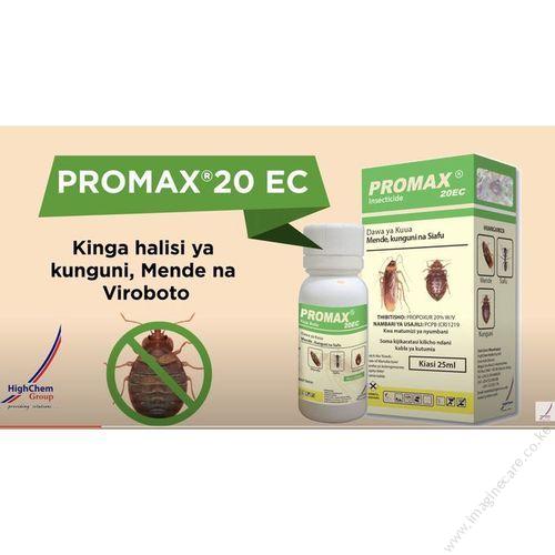 Promax 20 EC insecticide for bedbugs, ants, cockroaches, mites, lice, fleas, tick