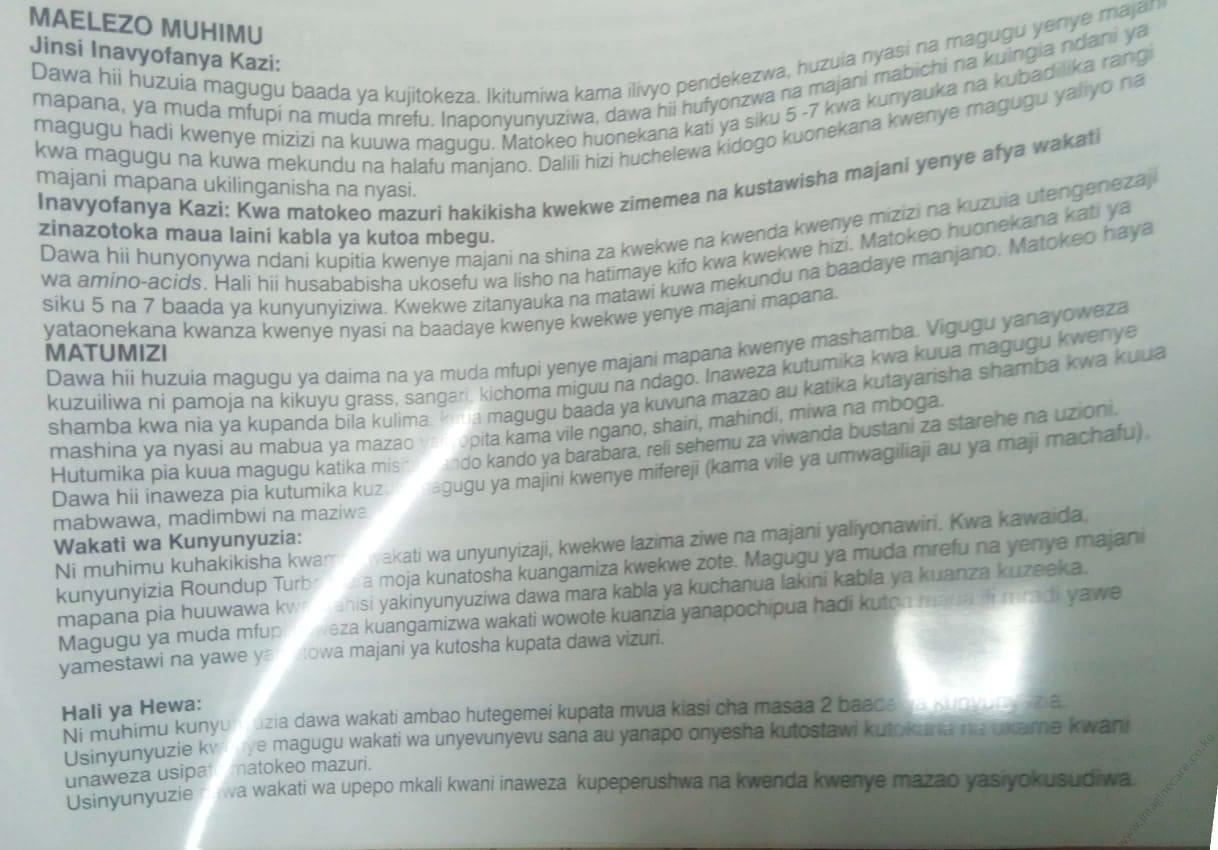 Roundup Turbo - 1ltr - Image 4