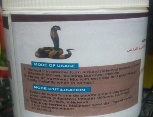 Snakeline is a reptilicide that repels or kills all poisonous snakes within your home, yard or garden by attracting them with the fragrance of the chemical which will weaken their respiratory systems killing them in their hideouts instantly.