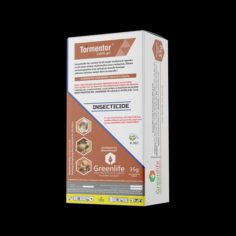Tormentor 0.05% cockroach gel