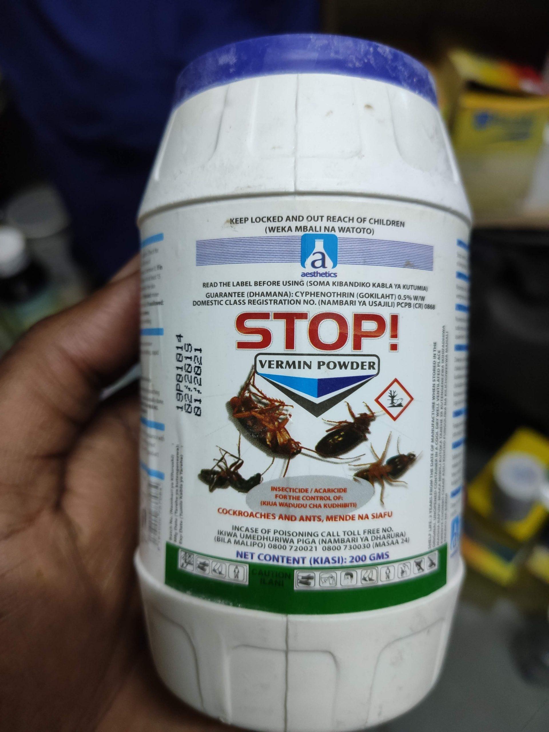 Stop! Vermin Powder Dust
