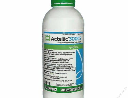 Actellic 300CS controls a wide range of pests, including mosquitoes, flies, and cockroaches, and has a long-lasting performance of up to one year
