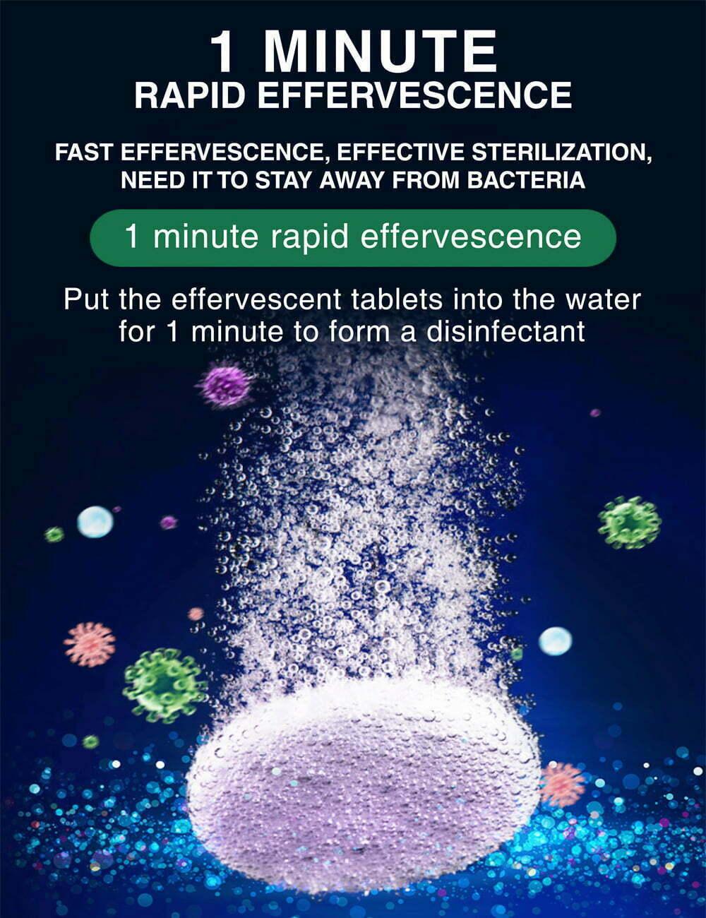 Disinfectant Effervescent Tablet - 100g - Image 5