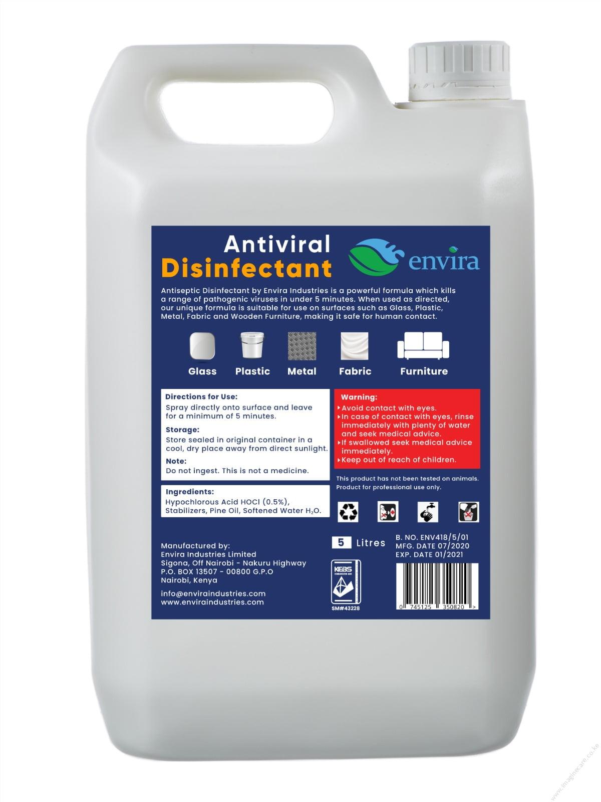 Antiseptic Disinfectant by envira industries