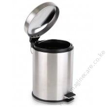 8 Litres Stainless Steel Step Trash Bin