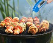 Generic Digital Foldable Thermometer Food BBQ Meat Oven Folding Kitchen Thermometer For Cooking Water Oil Grill Tools