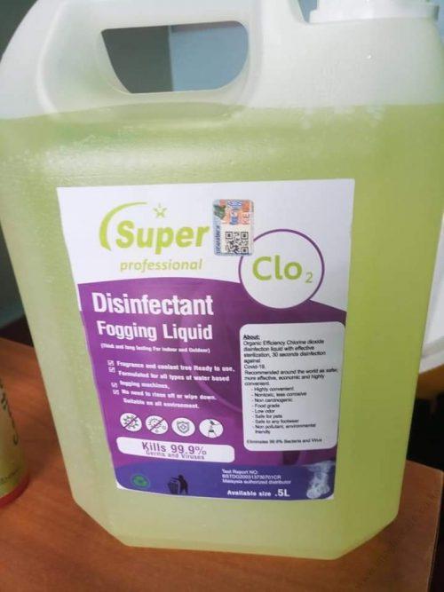 Disinfectant Fogging Liquid (5ltr) - Image 2