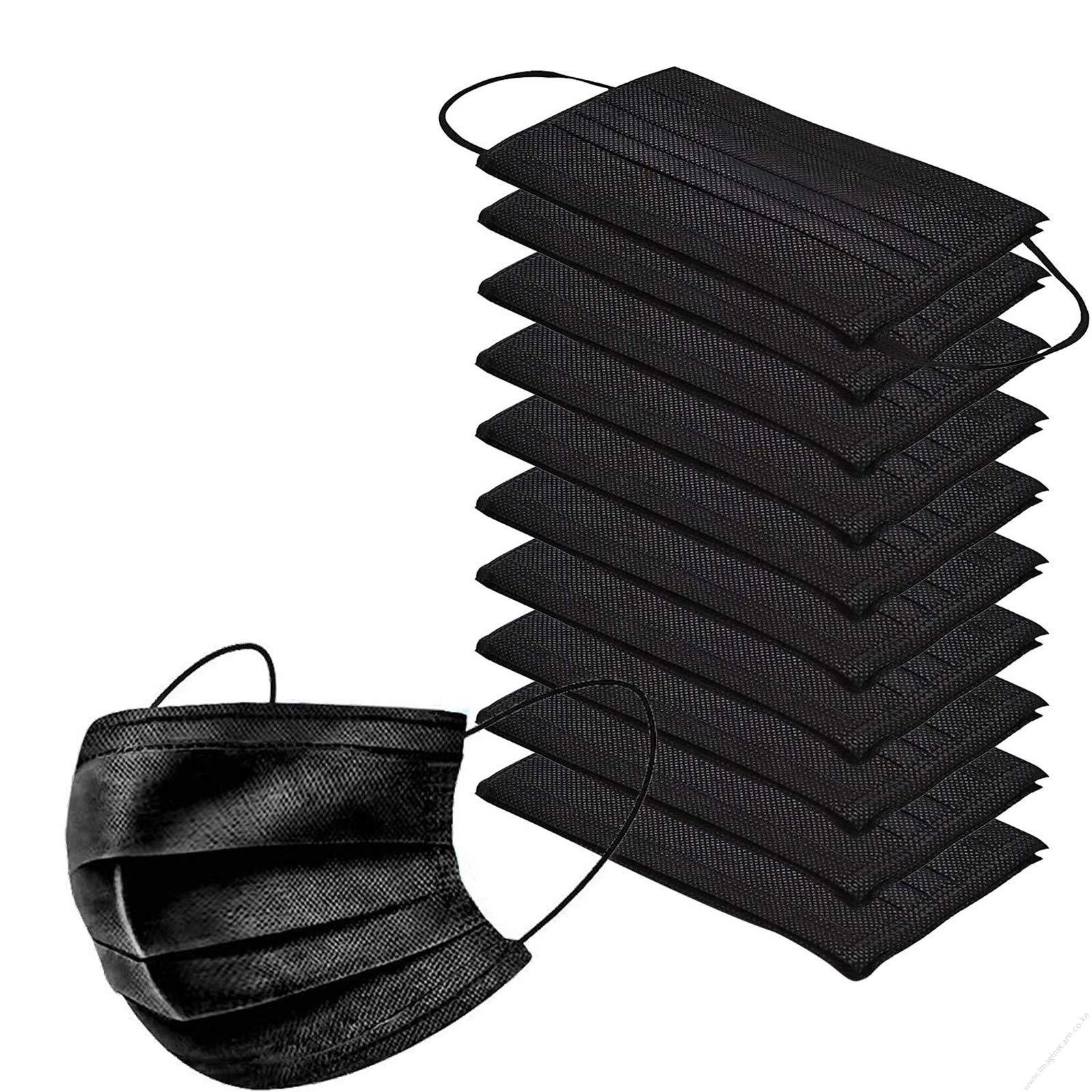 Disposable Medical Mask Black (10pcs)