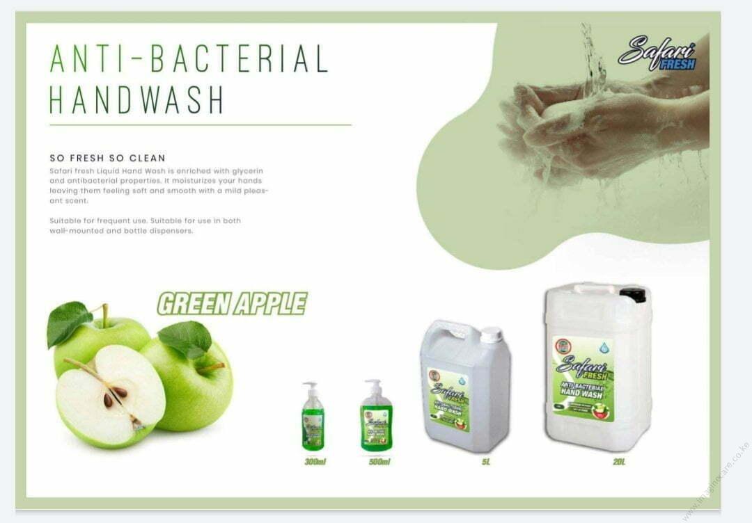 Antibacterial Hand Wash Green Apple - 300ml - Image 2