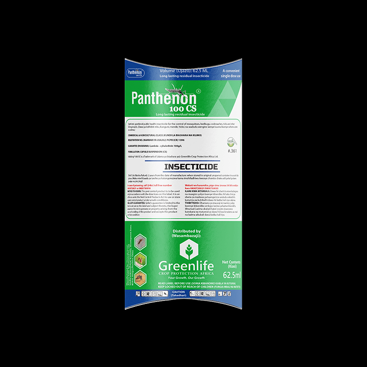 Pantheon 100CS for mosquito control
