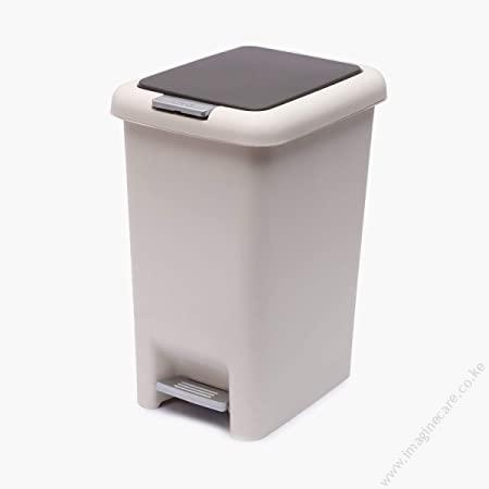 2 in 1 Pedal Push Dustbin