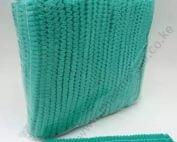 Green Hair Nets (Headnets) - 100pcs