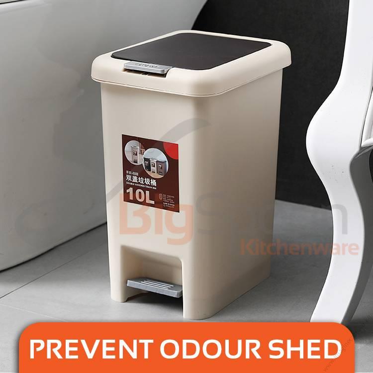 2 in 1 Pedal Push Dustbin 6