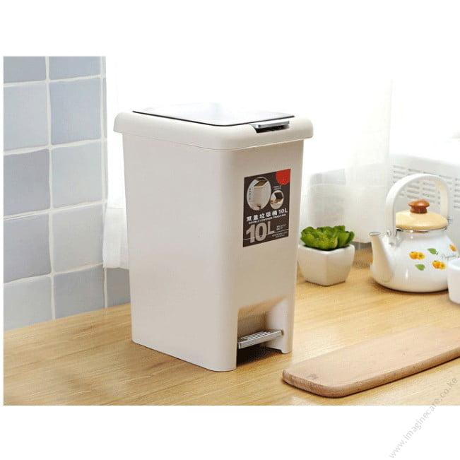 2 in 1 Pedal Push Dustbins