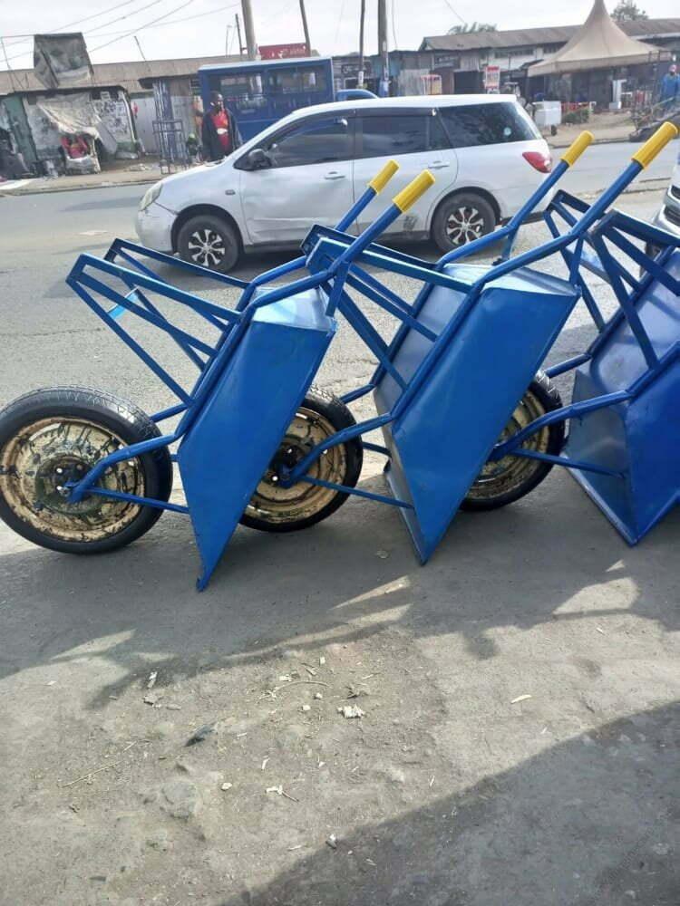 Wheelbarrow - Juakali - Light Gauge - Big Wheels
