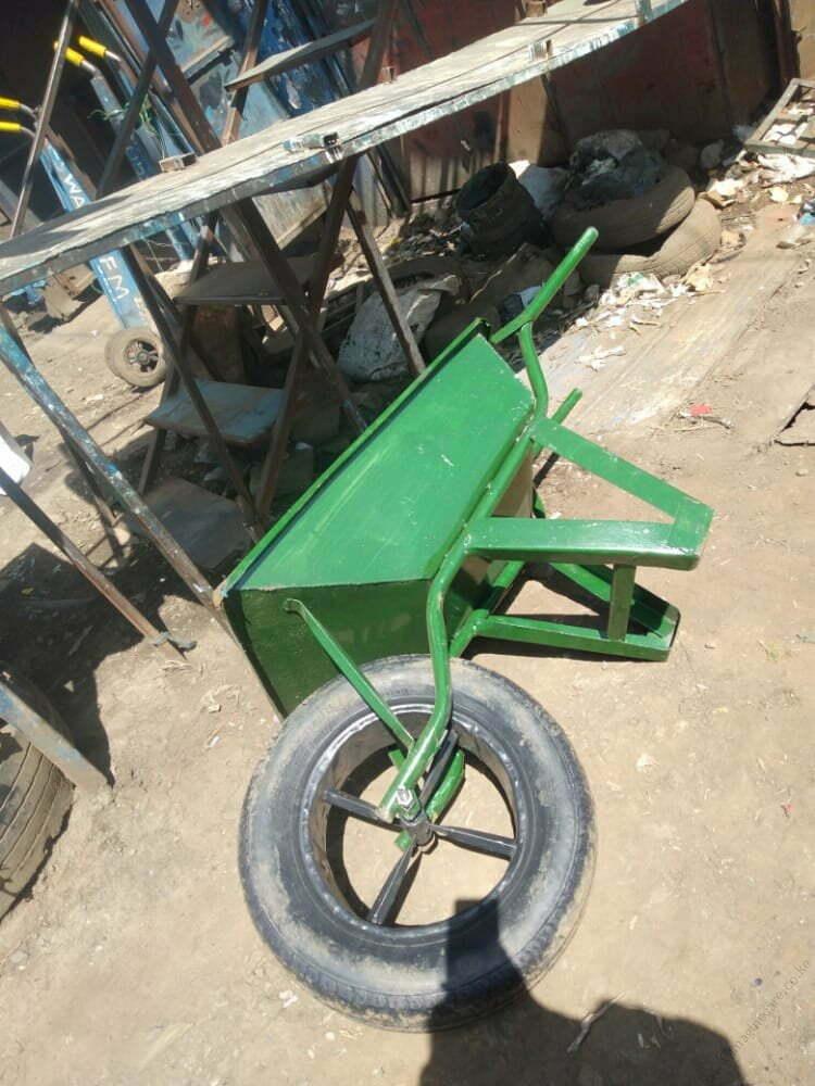 Wheelbarrow - Juakali - Heavy Gauge - Big Wheels - Image 4