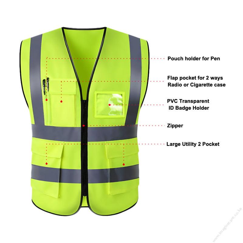 Executive Reflective Vest - Green