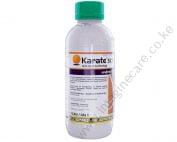 Karate 5CS is a broad-spectrum synthetic pyrethroid insecticide for the control of biting, chewing, and sucking insect pests