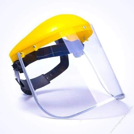 Industrial Safety Face Shield - Yellow - Image 4