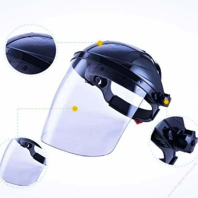 Industrial Safety Face Shield - Black - Image 5