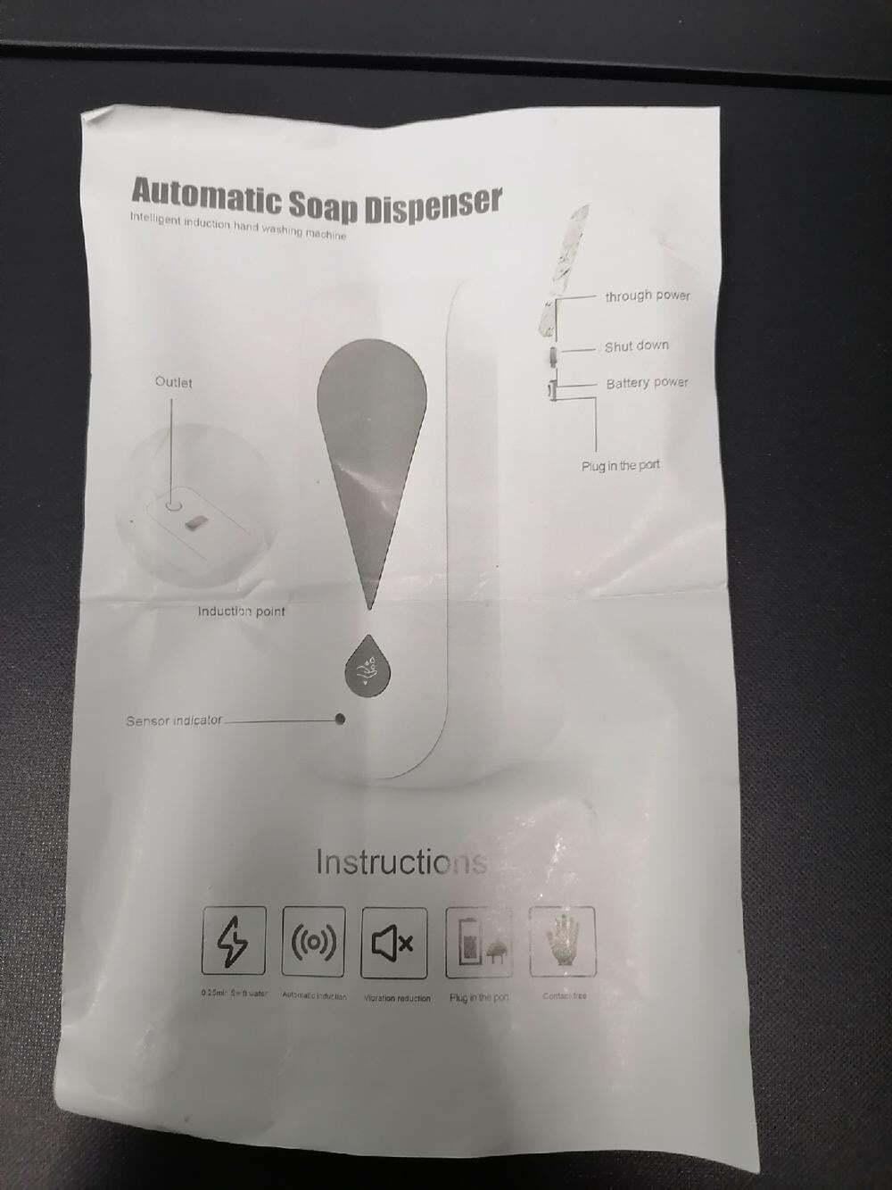 Automatic Soap Dispenser - Chargeable - 1ltr