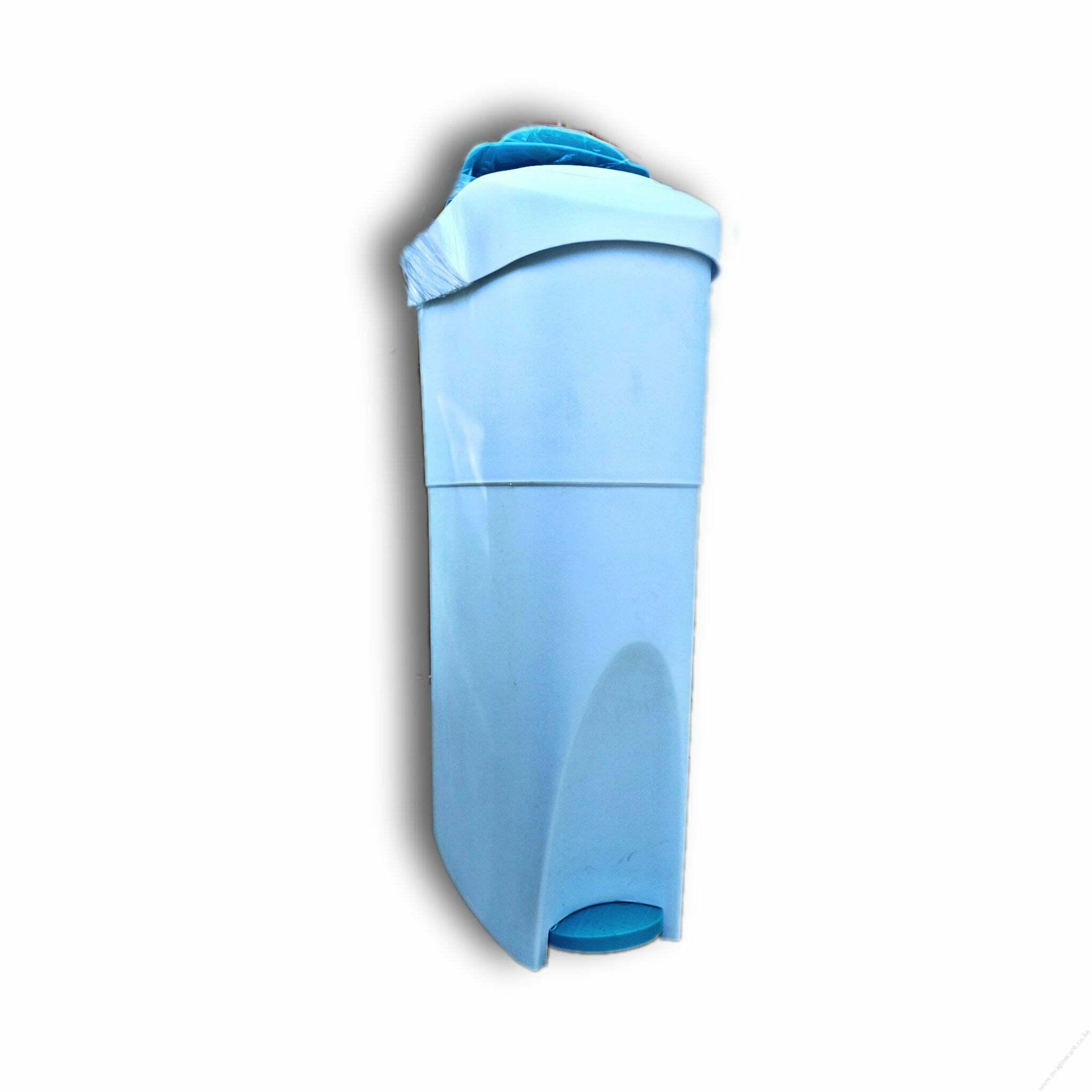 Sanitary Bin Sky Blue Pedal