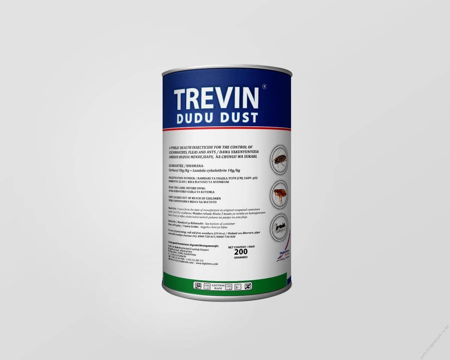 TREVIN DUDU DUST - Plain background grey - 200g