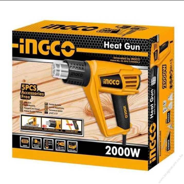 heat gun ingco 5pcs