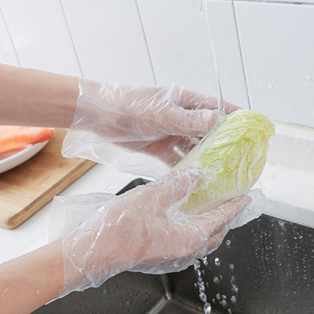 Disposable Food Plastic Gloves - 100pcs - Image 5