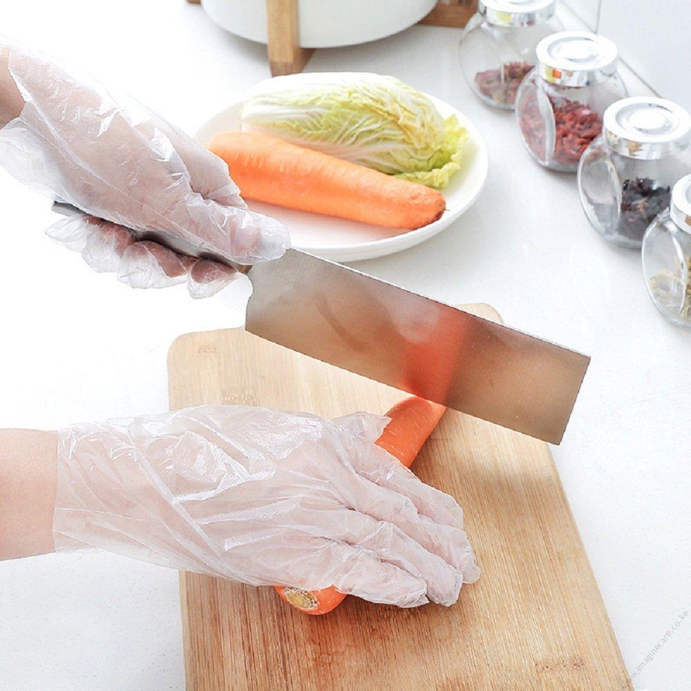 Disposable Food Plastic Gloves - 100pcs - Image 6
