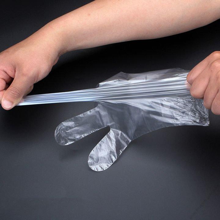 Disposable Food Plastic Gloves - 100pcs - Image 11