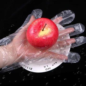 Disposable Food Plastic Gloves - 100pcs - Image 14