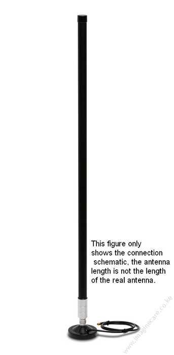COTX 8dBi 130cm Antenna Bundle with Antenna Base - (858~878 MHz) - Image 5
