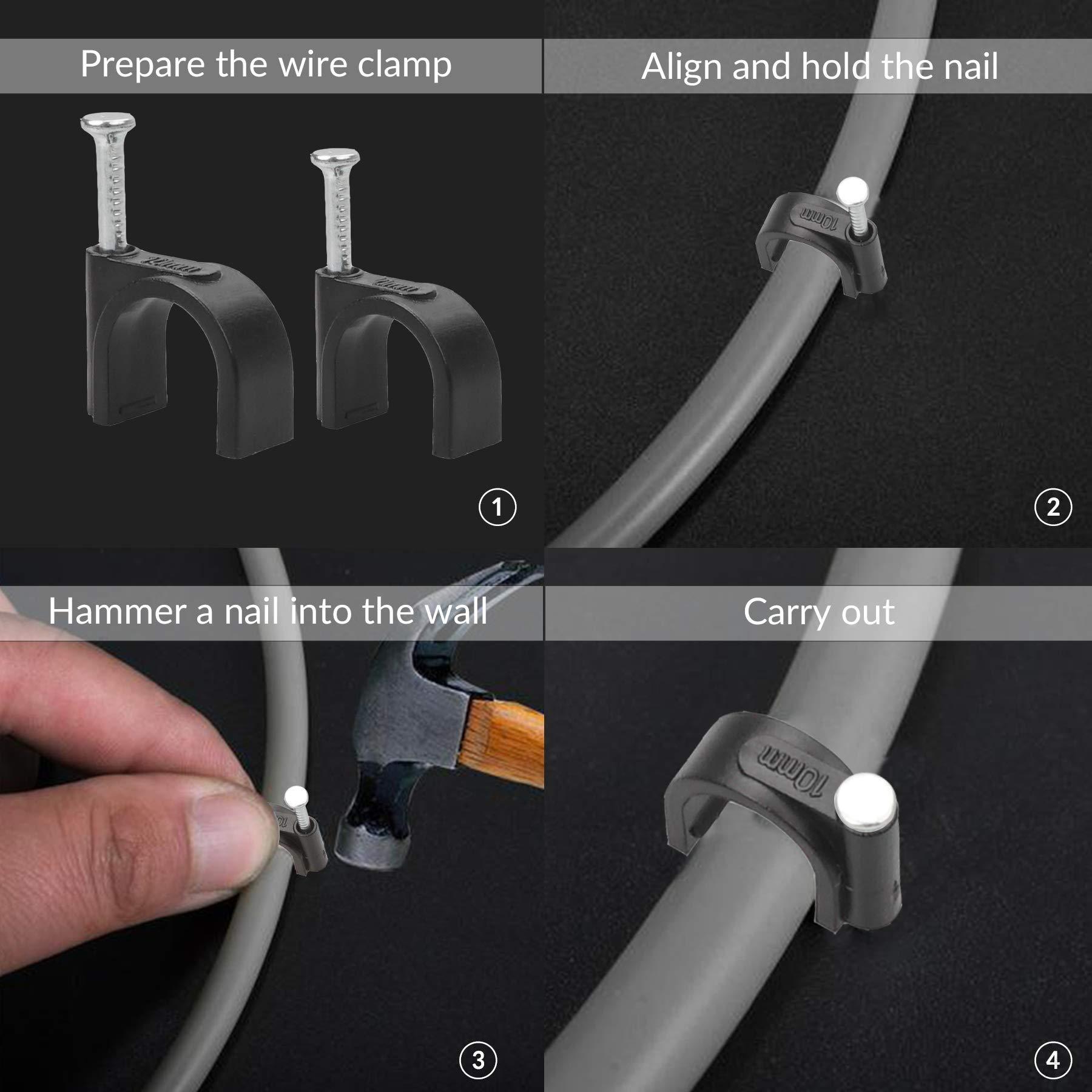 Cable Clips - 100 - Image 4