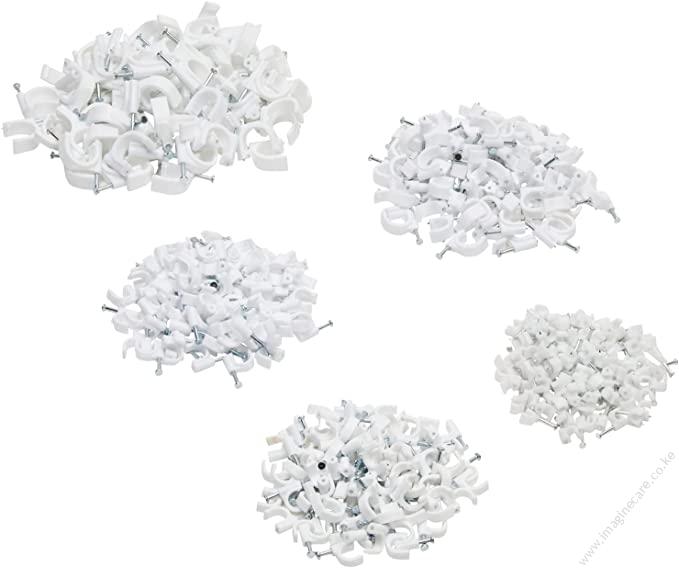 Cable Clips - 100pcs - Image 2