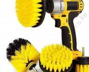 Hire Cleaning Brushes (6) + Rechargeable 21V Makita Cordless Drill Kit