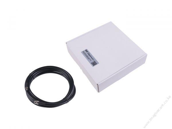 RF Cable; N Female to RP-SMA Male-CFD400-Black-3m - Image 2