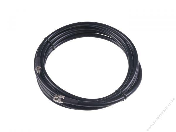RF Cable; N Female to RP-SMA Male-CFD400-Black-5m