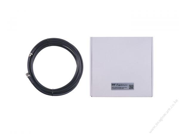 RF Cable; N Female to RP-SMA Male-CFD400-Black-3m - Image 5