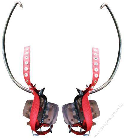 Wooden Pole Climbing Shoes