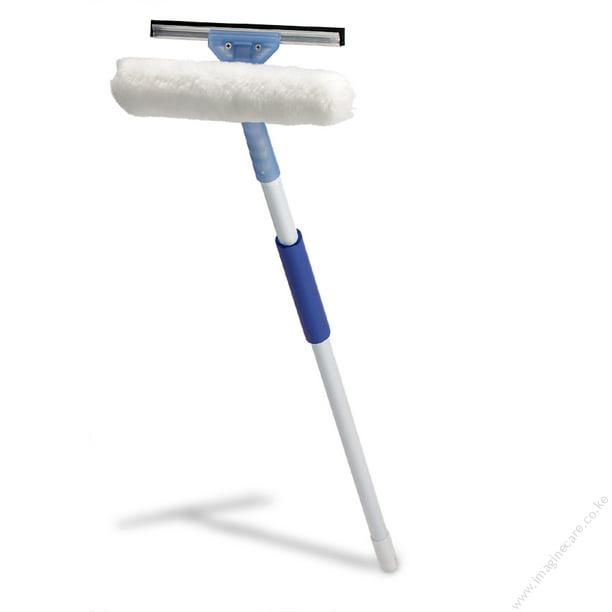 2 in 1 Window Washer With 1.5m Telescopic Pole