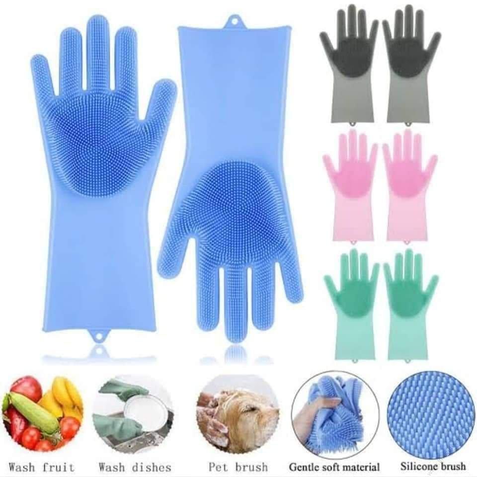 Silicone Kitchen Gloves - Image 2