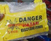 Danger Electric Fence Warning Sign