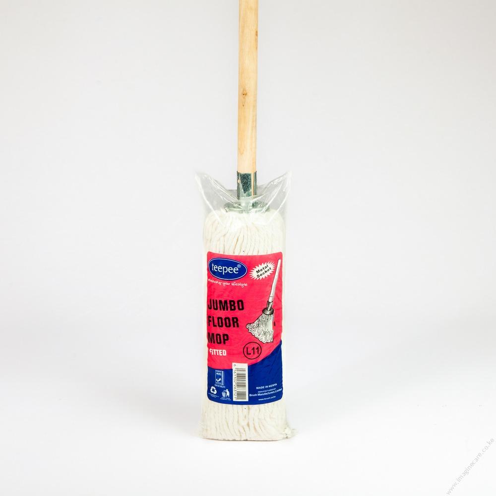 JUMBO METAL SOCKET MOP + HANDLE L11F