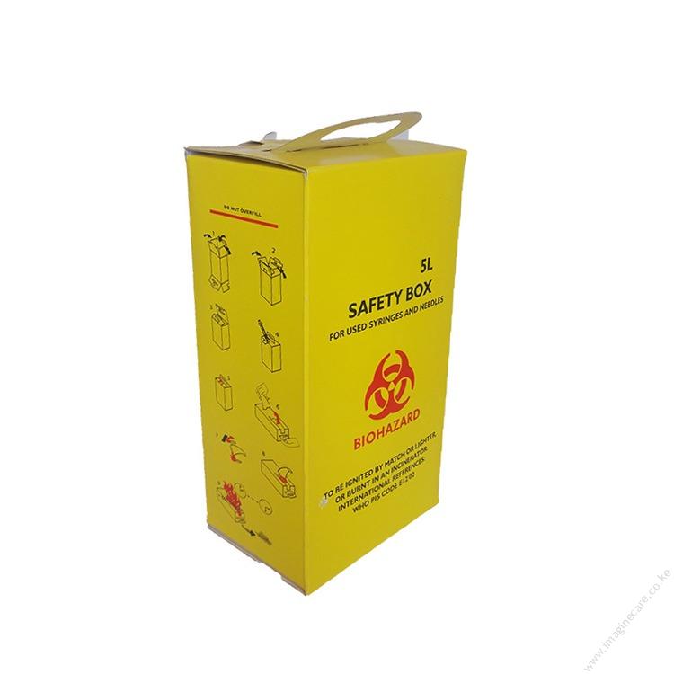 Safety Box for Medical Sharps