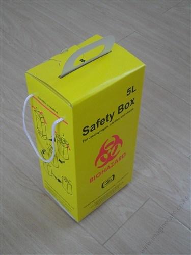 Safety Box for Medical Sharps