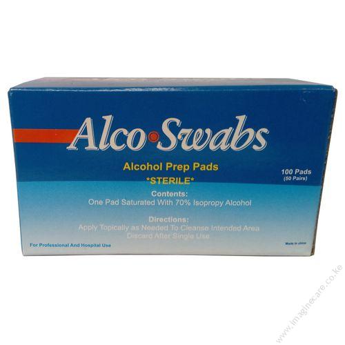 Alcohol Prep Pads/Swabs (70% Alcohol Concentration)