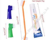 Yingte Pet Tooth Brush and Toothpaste
