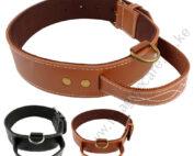 Quick Control Leather Dog Collar